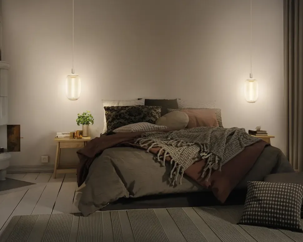 Pære Vintage oval guld E27 H.37 cm