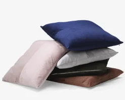 Pude grå m/fyld 45x45 cm