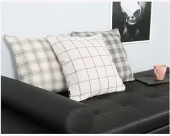 Pude Ruth Off White/Grå 50x50 cm