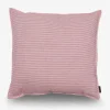 Pude Striber Mørk Rose Bomuld 50x50 cm