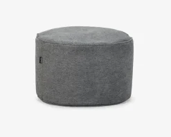 Puf til sækkestol grå