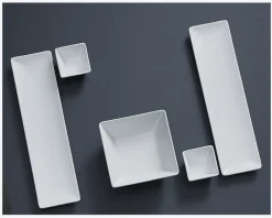 Quadro Skål13x13 cm Hvid