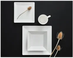 Quadro Stoneware 21 cm Hvid