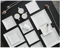 Quadro Stoneware 21 cm Hvid