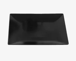 Quadro Tallerken Flad 26x26 cm Sort