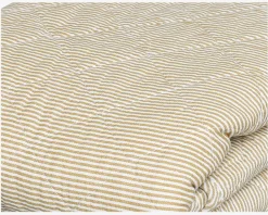 Quilt Plaid Stribe Sennep