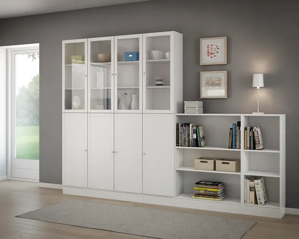 Rammedør Basic Hvid