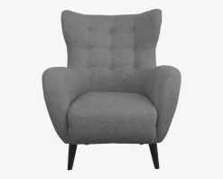 Øreklapstol Inkl. Fodskammel