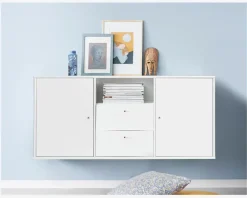 Reol Mistral 3 Sekt. m/2 Døre og 2 Skuffer