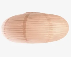 Rispapirlampe rosa Ø.50 cm