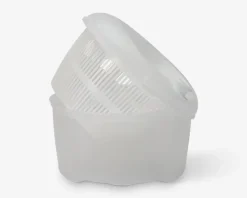 Salatsynge Hvid Ø.24x H.16 cm