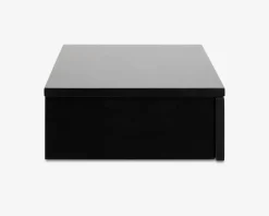 Sengebord Avignon med 1 skuffe sort