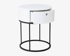 Sengebord m. 1 skuffe