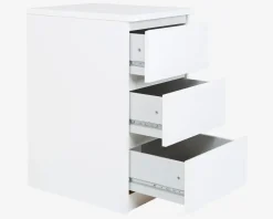 Sengebord m. 3 skuffer