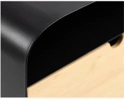 Sengebord med 1 skuffe væghængt