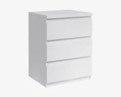 Sengebord Olli med 3 skuffer