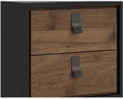 Sengebord Ry m. 2 skuffer