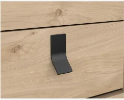 Sengebord Ry m. 2 skuffer eg