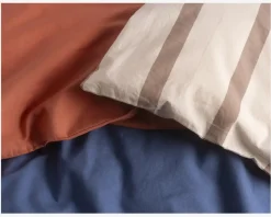 Sengesæt Kelly Burnt Sienna 140x200 cm