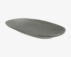 Serveringsfad Oval Grå 31 x 17,5 cm