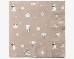 Serviet snemand 33x33 cm