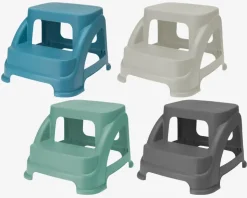 Skammel med 2 trin ass farver