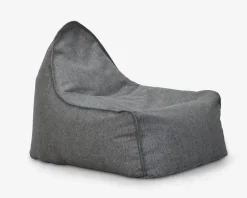 Sækkestol Chill grå møbelstof