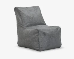 Sækkestol Pazzel grå møbelstof