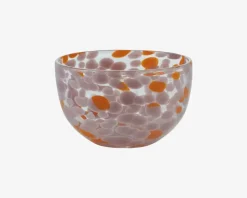 Skål Dots Pink/Orange Ø.11,5 cm