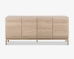 Skænk Linley i fineret hvidolieret eg