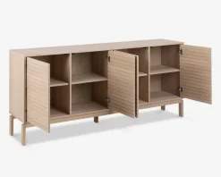 Skænk Linley i fineret hvidolieret eg