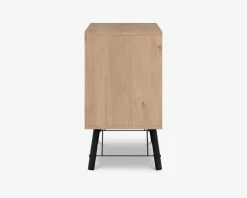 Skænk Ry B. 150 cm sort/eg