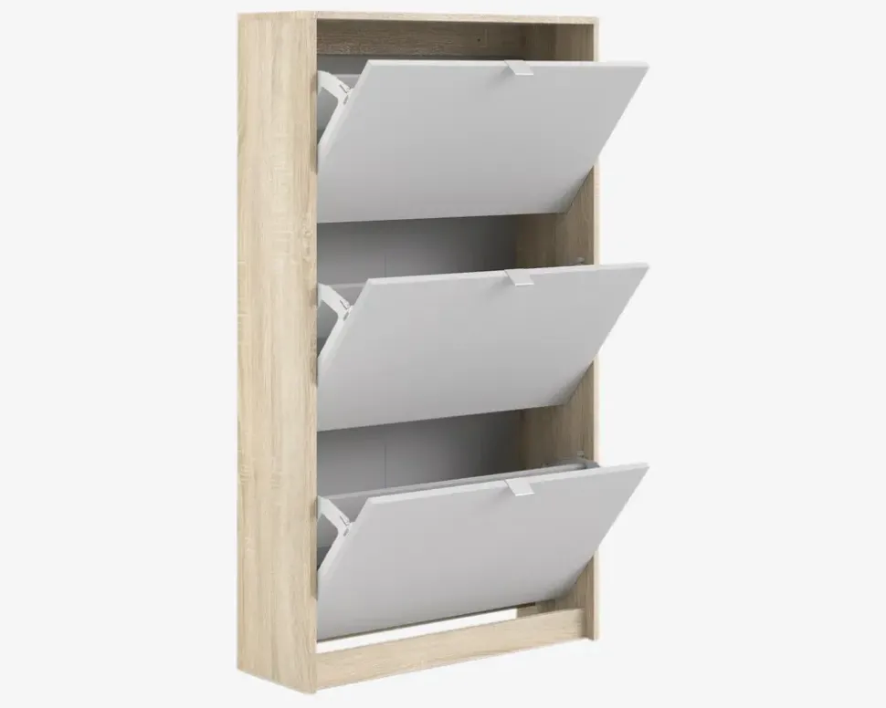 Skoskab Shoes m. 3 låger