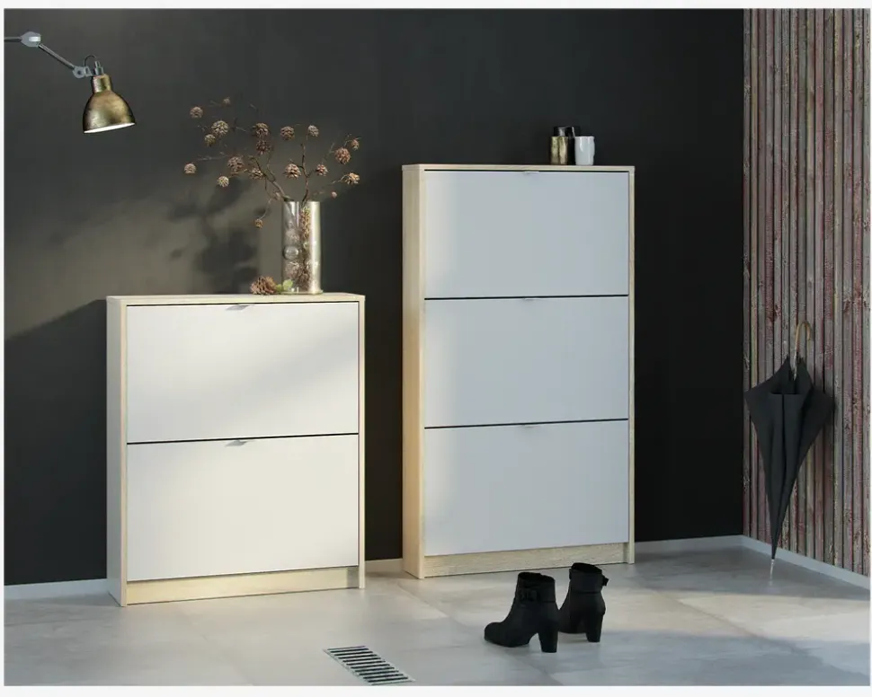 Skoskab Shoes m. 3 låger