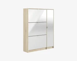 Skoskab Shoes m. 3 låger og 1 dør