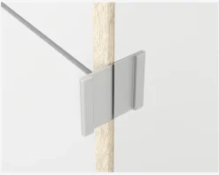 Skoskab Shoes m. 4 låger og spejldør