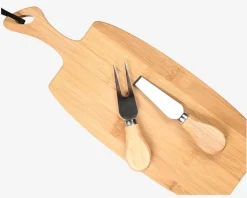 Skærebræt med 2 osteknive