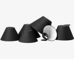 Skærm Emma Casa H. 18,5 cm Sort