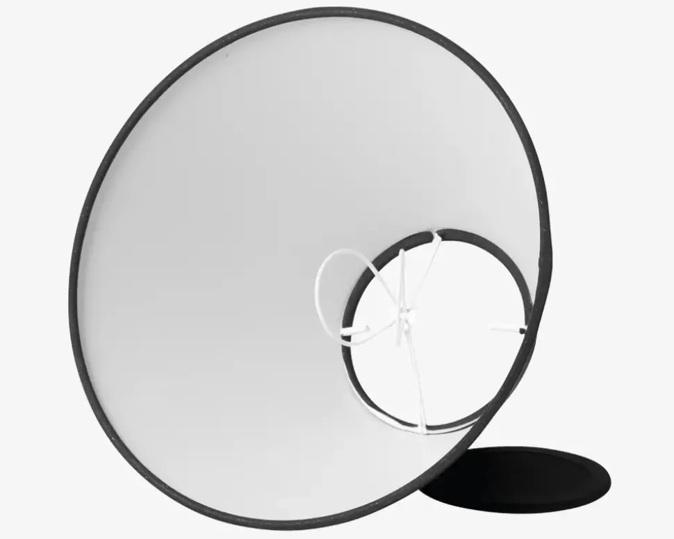 Skærm Emma Casa H. 12 cm Sort