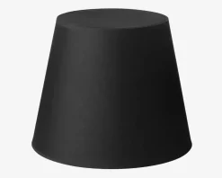 Skærm Emma Domus H. 28 cm Sort