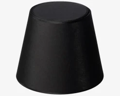 Skærm Isabella Domus sort/kobber H.16,5 cm