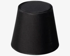 Skærm Isabella Domus sort/kobber H.14,5 cm