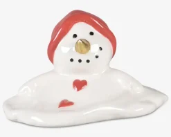 Snemand smeltet hvid H.5 cm