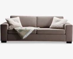 Sofa 3 pers. taupe møbelstof