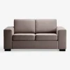 Sofa 2 pers. taupe møbelstof