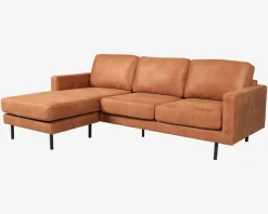 Sofa m/Chaiselong Vendbar