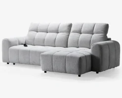 Sofa med chaiselong højre relaxfunktion