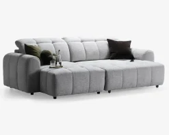 Sofa med chaiselong venstre relaxfunktion