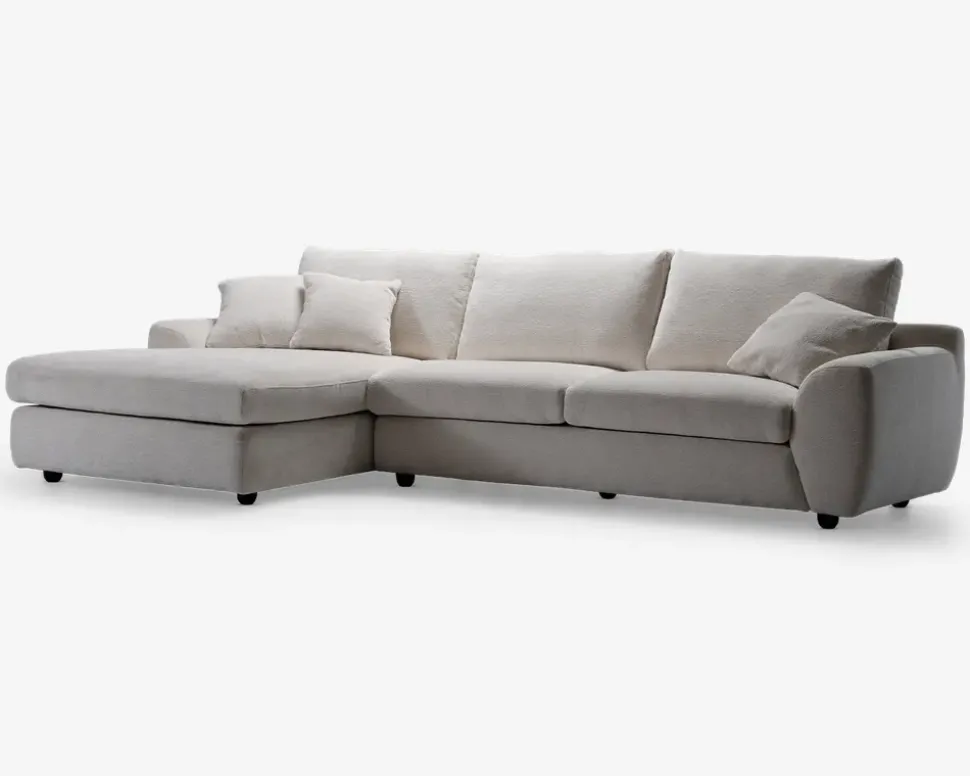 Sofa med XL-chaiselong venstre