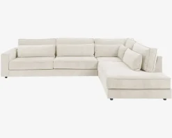 Sofa m/Open End Højre Beige